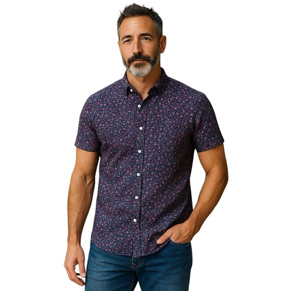 Bonobos Men’s Casual Button-Down Shirt – Size XXL Slim Fit - Picture 1 of 6